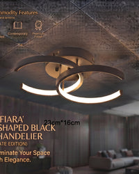 Infinity Series ceiling light C-black-25W promo