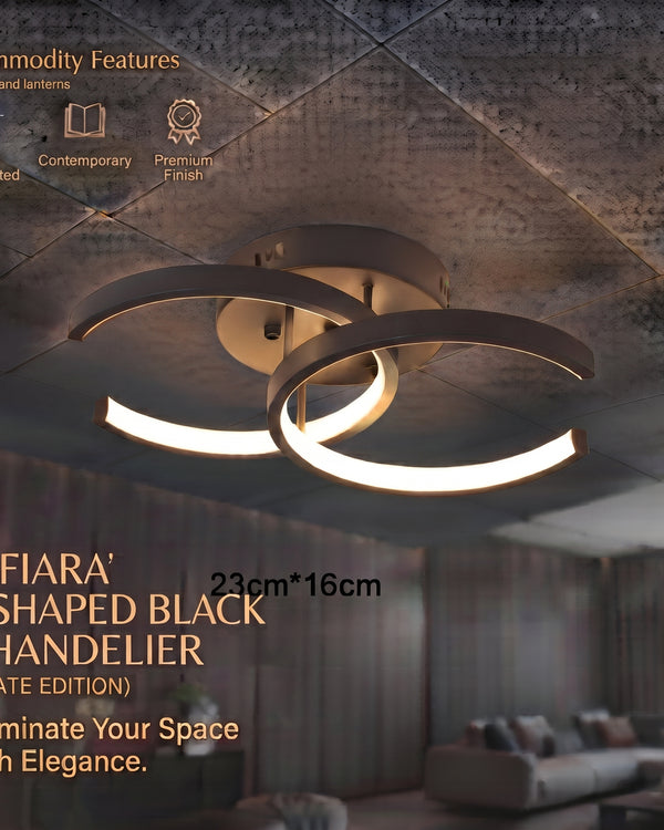 Infinity Series ceiling light C-black-25W promo